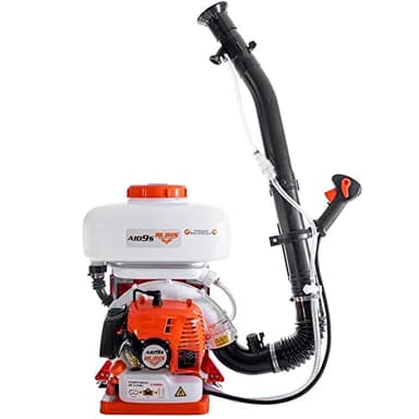 Pulvérisateur à dos atomiseur liquide et poudre 42 cm3 14 litres Ruris A109S masque lunette combinaison inclus