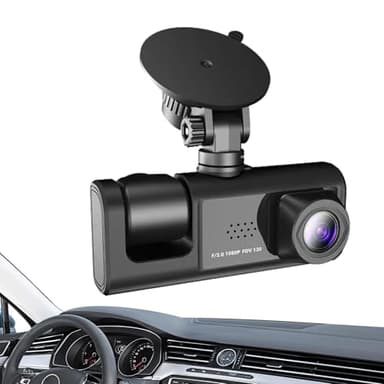 Caméra de tableau de bord pour voitures sans fil, caméra frontale Dashcam, Caméra de tableau de bord haute définition Caméras intérieures de voiture Caméra de tableau de bord, Caméra de voiture Portab
