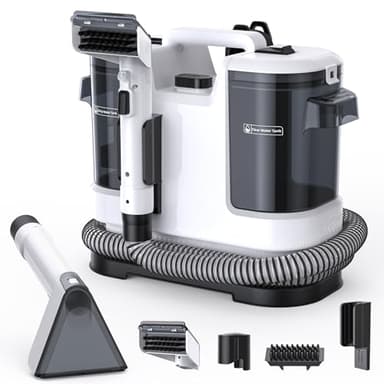 Lubluelu Shampouineuse Canapé Injecteur-Extracteur 450 W, 13,5 kPa – Nettoyeur Tapis et Moquettes Portable avec Fonction Auto-Nettoyante, Long Tuyau pour Canapés, Tapis et Intérieur de Voiture