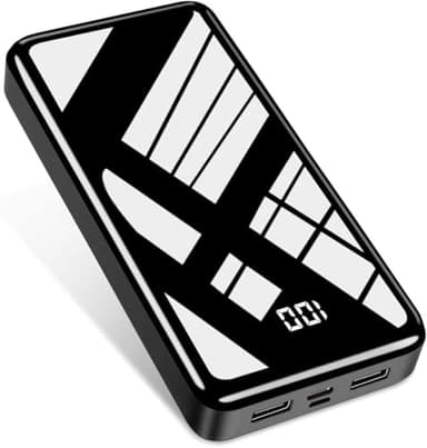 Batterie Externe 27000mAh 22,5W PD20W Power Bank Charge Rapide, Chargeur Portable USB C avec Affichage LED, Compatible avec iPhone 16 15 14 13 12 Pro Samsung