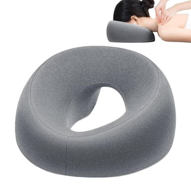 Xujuika Coussin Massage Facial | Oreiller De Massage Face Versi Le Bas | Oreiller pour Table De Massage | Coussin Trou Visage pour Table De Massage | Coussin Visage Massage pour Les Salons