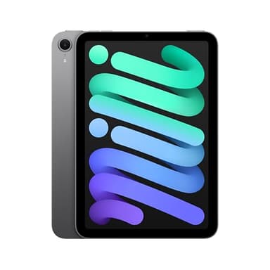 Apple iPad Mini (A17 Pro) : Écran Liquid Retina 8,3 Pouces, 256 Go, Wi-FI 6E, caméras Avant/arrière 12 Mpx, Touch ID, autonomie d’Une journée - Gris sidéral