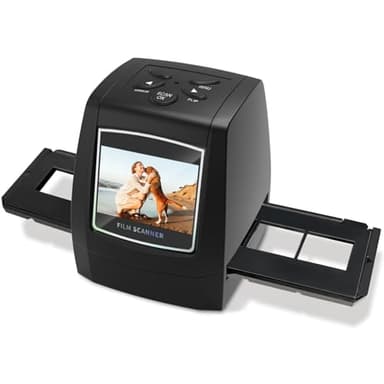Scanner de Diapositives et Négatifs 35 mm,5MP/10MP Film et Diapo Convertisseur avec 2,4''LCD - Pas d'ordinateur Requis