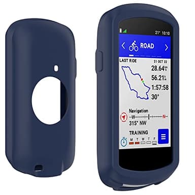 Braleto Coque de Protection Silicone Compatible avec Garmin Edge 1040,Housse de Protection en Silicone pour étui de Vélo GPS Résistant Aux Rayures (Bleu)