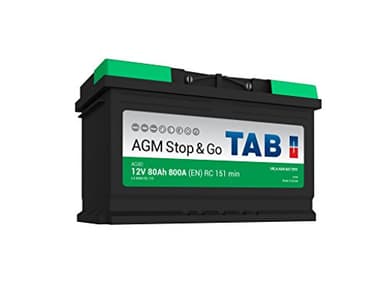 TAB AG80 Batterie Voitures START STOP