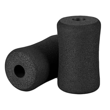 OTFAITP Paire de Rouleaux en Mousse Éponge pour les Pieds, Utilisée pour Remplacer l'Équipement d'Exercice de la Salle de Sport, Convient pour une Barre d'1 pouce (11,5 * 6,5 * 2,2 CM)
