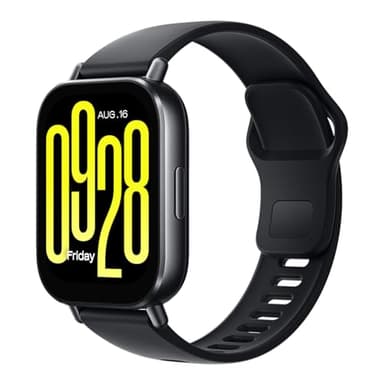 XIAOMI Redmi Watch 5 Active – Montre connectée Fitness, écran LCD 51mm, 18j autonomie, appels Bluetooth, 140+ Modes Sport, Suivi du Sommeil, 5ATM, GPS, Android & iOS, Noir