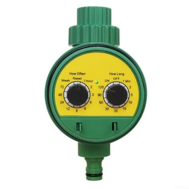 Minuteur d'eau électronique pour système d'irrigation de jardin, minuterie d'arrosage automatique programmable pour tuyau d'arrosage, minuterie de robinet d'arrosage de jardin multifonction pour cour