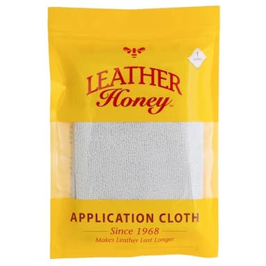 Leather Honey, chiffon de nettoyage en microfibre non pelucheux, idéal pour une utilisation avec les meilleurs produits revitalisants de cuir depuis 1968 (revitalisant et le nettoyant de cuir)