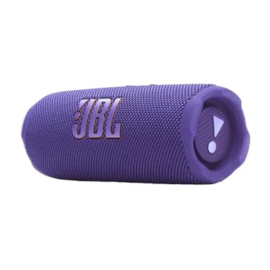JBL Flip 7, Enceinte Bluetooth Portable sans Fil, 16 Heures d’autonomie, étanche IP68, résistante à la poussière et aux Chocs, Son JBL Pro avec IA Boost, Connexion Multi-Enceintes Auracast, Violet