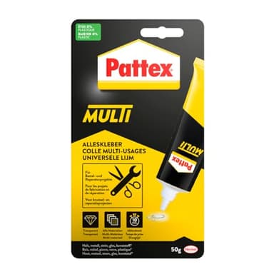 PATTEX Multi - Colle multi-usages tous matériaux sans solvant - Tube 50g