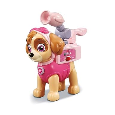 VTech - Pat' Patrouille, Stella Interactive Mission Sauvetage, Figurine 16 cm avec 4 Accessoires, Chien Interactif, Jouet Paw Patrol, Cadeau Enfant de 3 Ans à 7 Ans - Contenu en Français