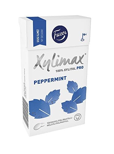 Fazer Xylimax Lot de 4 boîtes de 38 g de pastilles finlandaises 100 % Xylitol