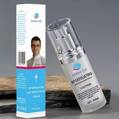 Kératose Pilaire Crème pour peau bosselée et exfoliante avec 5 ingrédients actifs Acide kojique, acide lactique, acide glycolique, niacinamide et acide salicylique | Peau rugueuse et kératose pilaire