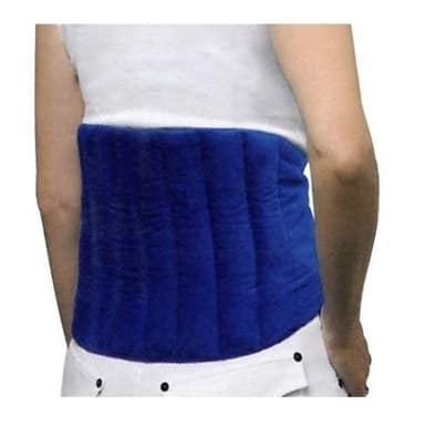 Emanhu Trading Coussin chauffant – Pour le dos – À grains de blé et lavande