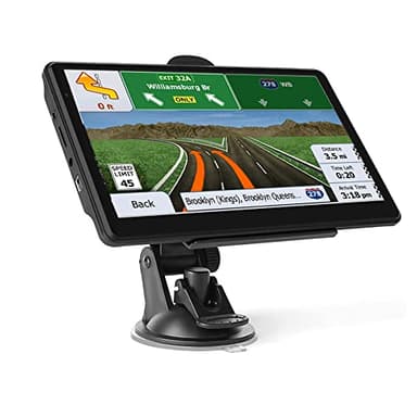 7 Pouce GPS Voiture,GPS Poids Lourds,Auto Navigation avec HD Écran Tactile,Multi-Languages Guidage Vocale 2024 Cartographie UK Europe Installée Mise à Jour Gratuite à Vie,pour Auto,Camion,Poids Lourd