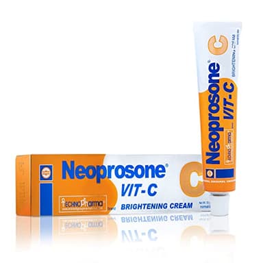 Neoprosone, Crème Éclaircissante pour la Peau | 1.7 fl oz / 50g | Atténue les Taches Sombres sur le Visage, les Aisselles, les Coudes, les Genoux et le Cou