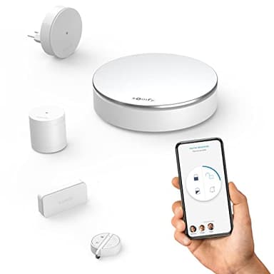 Somfy 2401511 - Home Alarm Starter Pack | Système d'Alarme Appartement sans Fil Connecté | Compatible avec Alexa, l'Assistant Google et Tahoma (Switch) | Somfy Protect