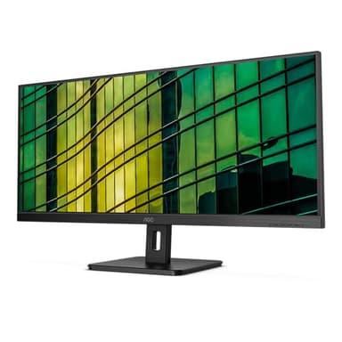 AOC U34E2M - Moniteur WQHD 34 Pouces, 100 Hz, 4 ms, Adaptive Sync (3440x1440, HDMI, DisplayPort) Noir
