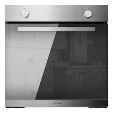 Cecotec Four encastrable Bolero Hexa C126000 Mirror A. 2800 W, capacité de 77 L, 4 fonctions, Steam Assist, Steam EasyClean, Cooling Fan, Triple Vitrage, Classe Énergétique A, Lumière intérieure.