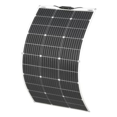 100W Flexibles Panneau Solaires 18V Souple Panneaux Solaires Monocristallin conviennent aux générateurs extérieurs, aux batteries au lithium mobiles, VR, yachts et aux aventures en plein air