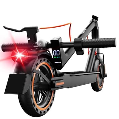 Trottinette Électrique Adulte Ultra Legere, Trottinette Electrique Adulte Pliable Moteur 350W Batterie 36V 7.8Ah, 8.5'' Pneu Anti-crevaison, Régulateur de Vitesse, Contrôle APP Antivol Freins Doubles