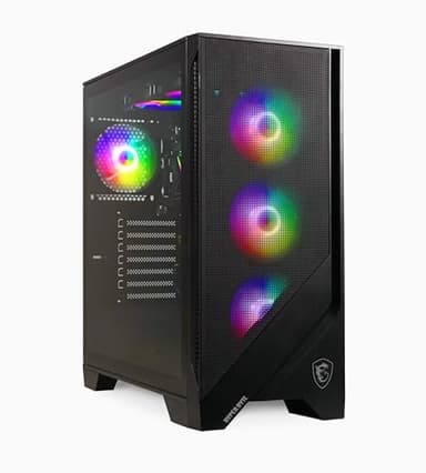HYPER BYTE® Basic Gaming PC - Ordinateur avec AMD Ryzen 7 5700G avec 4,6 GHz | Radeon Vega 8 | 16GO DDR4 RAM | 1TB SSD | Silent Water Cooling | Gamer Tower Desktop | WLAN | Win11 Pro