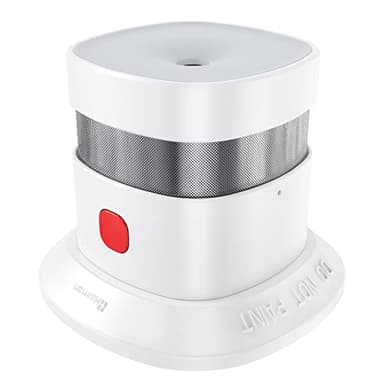 Heiman Mini détecteur de fumée, 10 Ans de Vie de la Batterie (Batterie Incluse), Reddot Award, certifié CE, Mondial photoélectrique détecteur de fumée pour maison/magasin/Société/School-hs1sa
