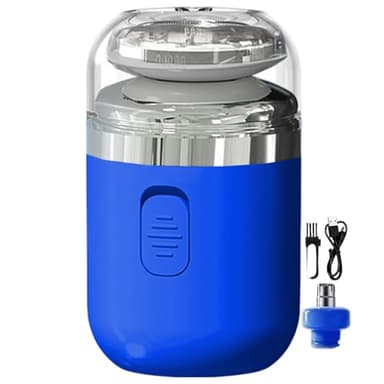 Rasoir Électrique De Voyage – Petits Rasoirs Électriques Portables Compacts Pour Hommes | Rasoir Électrique En Alliage Compact, Rasoir Rechargeable Lavable Pour Voyage, Voiture, Maison, Rasage En Douc