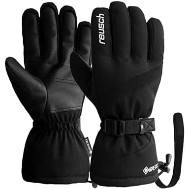 Reusch Winter Glove Warm GORE-TEX Gants d'hiver unisexes coupe-vent, imperméables, respirants et chauds Gants de neige Gants de ski pour femmes et hommes