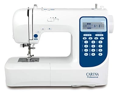 Carina 291875 Machine à coudre professionnelle avec accessoires,Blanc