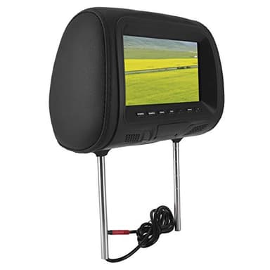 01 02 015 Lecteur DVD de Voiture, Lecteur DVD d'appui-tête de Voiture Moniteur CD DVD Portable Lecteurs CD d'appui-tête Portables pour Voiture