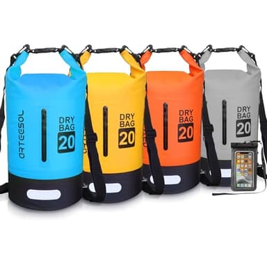 Blackace arteesol 5L 10L 20L 30L Waterproof Sac Sec/Sac Sac étanche avec Longue Sangle réglable pour Kayak en Bateau Excursion en canoë
