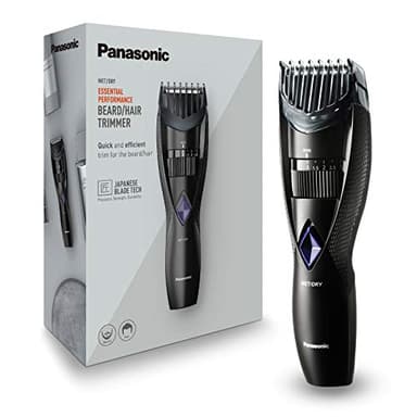 Panasonic - Personalcare ER-GB37-K503 | Tondeuse 2 en 1 - Barbe et cheveux 20 réglages 4 Accessoires 40 min d'autonomie Charge en 8 heures Wet & Dry Noir