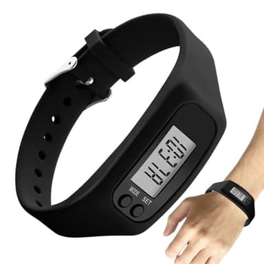 Montre Podomètre Simple Femme Non Connectée, Montre Podomètre Course À Pied, - Pour Hommes Femmes Seniors Voyage Trajets Week-End Marche Jogging Randonnée Parc, Sans Application, Sans blueteeth
