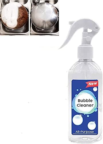 Nettoyant à bulles 100/200 ml pour cuisine, salle de bain, nettoyant facile à enlever, nettoyant en mousse pour hotte aspirante, casseroles, gril, évier et autres utilisations domestiques (100 ml)