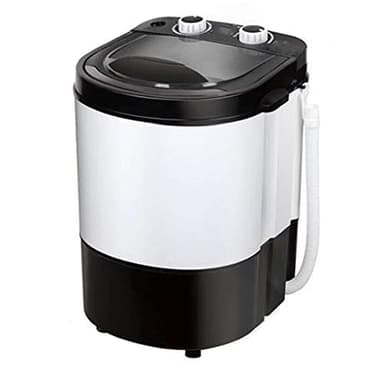 BLLXMX Machine à Laver Petite Semi-Automatique à Un Cylindre, Petite Portative avec DéShydratation pour Appartements, Camping-Cars