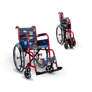 Mobiclinic, Fauteuil roulant pour enfants, Pliant, Theatre mod, Marque européenne, Accoudoirs et repose-pieds fixes, Siège de 40, 3 cm, Léger, Acier