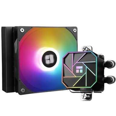 Refroidisseur de processeur Thermalright AQUA ELITE 120 V3 Aio,120 rangées de refroidissement liquide,pour Intel LGA1155/1200/2011/1700, AMD:AM4/AM5,refroidisseur PC Aio