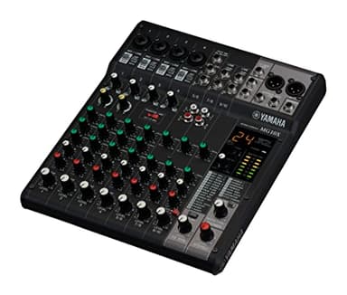 Yamaha MG10X CV Console de mixage analogique 10 canaux avec préamplis D, 24 programmes d'effets et compresseurs à 1 bouton