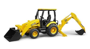bruder 02427 - JCB MIDI CX Tractopelle, Chantier, Véhicule de construction, Pelle rétro, Jouet