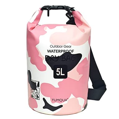 YUMQUA Sac Étanche Nautique 5L/10L/20L/30L/40L Dry Bag Sac Étanche pour Navigation Plaisance, Kayak, Natation, Randonnée, Camping, Rafting, Pêche