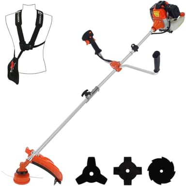 GT Garden Débroussailleuse Thermique, 52 cm3, 3 CV