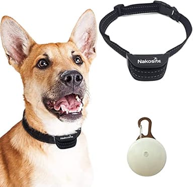 Nakosite Meilleur Collier Anti Aboiement PET2433, Collier Stop Aboiment de Chien. avec Son Audible et Vibrations. pour Petits, Moyens et Grands Chiens