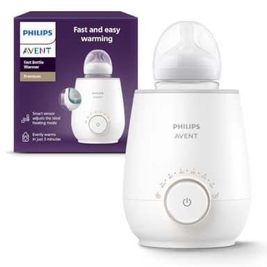 AVENT Philips Avent Chauffe-biberon rapide avec contrôle intelligent de la température et arrêt automatique