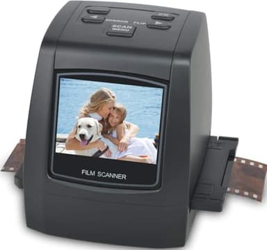 Scanner de Films numériques, Scanner de Diapositives et négatifs Convertit négatifs et Diapositives de 35 mm, 126, 110, Super 8 et 8 mm en Images JPEG