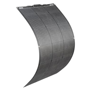 Panneau Solaire Flexible 100W Module Solaire Monocristallin ETFE Portable 18V, Modules Solaires ETFE adaptés pour maison de jardin, batterie 12 V, système d'îlot/système hors réseau