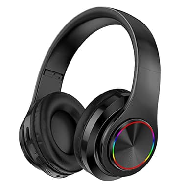 Casque Bluetooth sans Fil,Casque Bluetooth Over-Ear, stéréo Pliables sans Fil et Filaire Écouteurs avec Microphone intégré, Micro SD/TF, FM pour Phone/Samsung/iPad/PC/Laptops