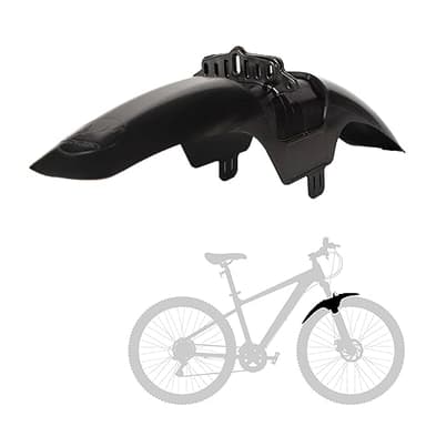 Mudhugger Garde-boue avant à boulonner Long Evo pour fourches Fox 27,5"-29" VTT à suspension complète, L 515 mm x l 90 mm, fixations et outils inclus