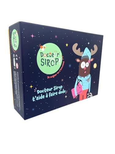 Docteur SIROP T'AIDE A Faire Dodo - accompagnez Les Enfants vers Un Meilleur Sommeil - de 3 à 8 Ans - Finis Les rappels à répétition - Aide aux Parents - rituel du Coucher - Blackrock Games